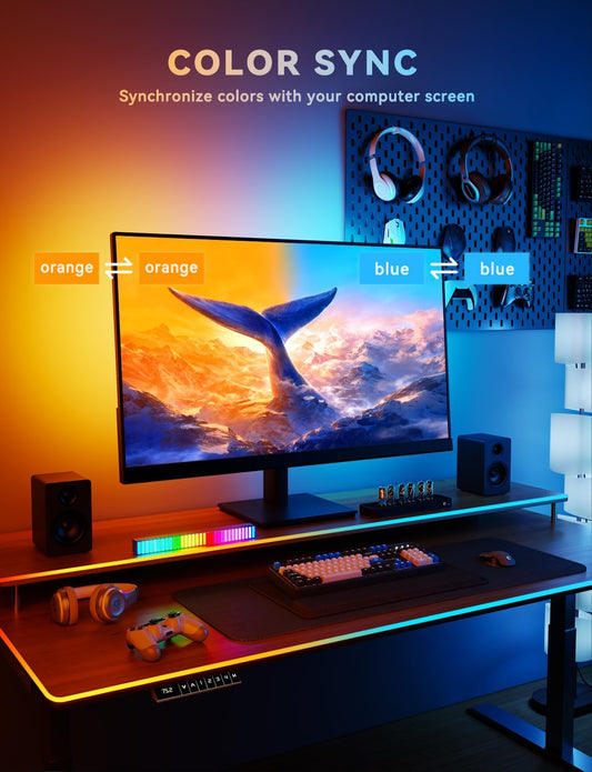 Bande LED Réactive Écran